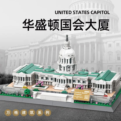 Wange MOC Building Block Set: 5235 The USA Capitol Building