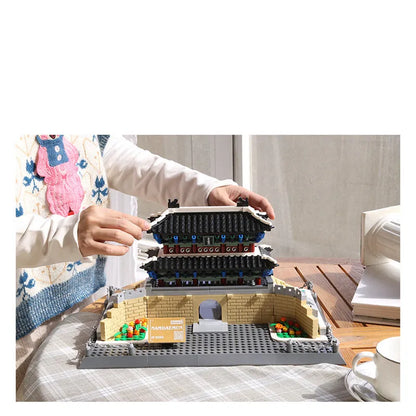 Wange MOC Building Block Set: 5240 City Architecture Chongli Gate View