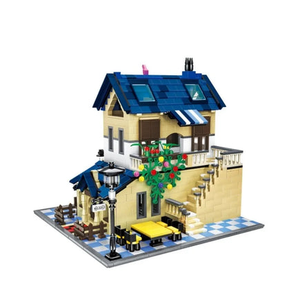 Wange MOC Building Block Set: 5311 Architecture French Country Lodge
