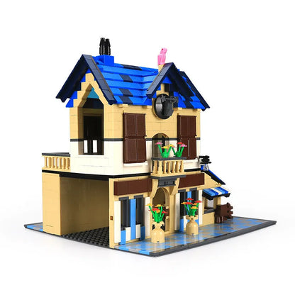 Wange MOC Building Block Set: 5311 Architecture French Country Lodge