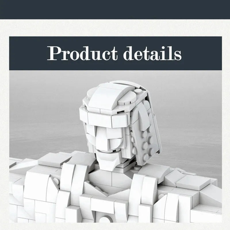 Wange MOC Building Block Set: Brazil Christ Redeemer, Model 5231