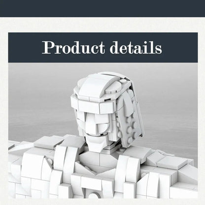Wange MOC Building Block Set: Brazil Christ Redeemer, Model 5231