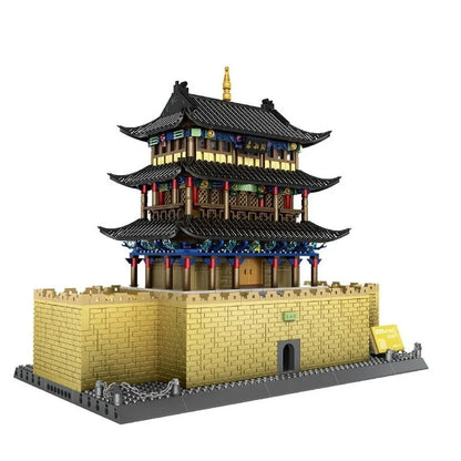 Wange MOC Building Block Set: Chinese Style Building, Model 6222