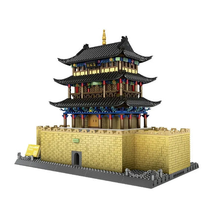 Wange MOC Building Block Set: Chinese Style Building, Model 6222
