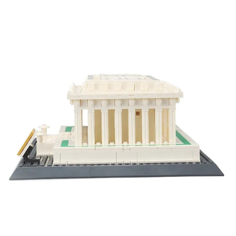 Wange MOC Building Block Set: Lincoln Memorial 4216