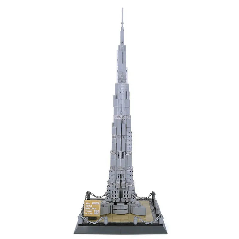 Wange MOC Building Block Set: Dubai Burj Khalifa 4222