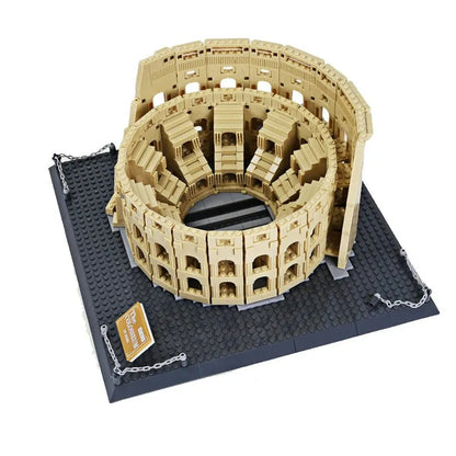 Wange MOC Building Block Set: Italy Rome Colosseum, Model 5225