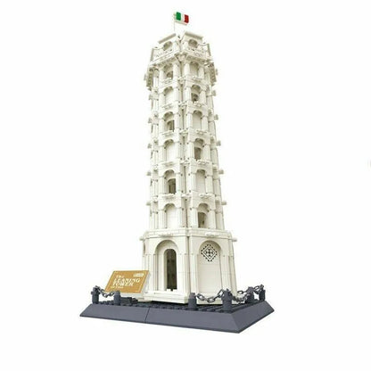 Wange MOC Building Block Set: Leaning Tower Of Pisa, Model 8012 / 5214