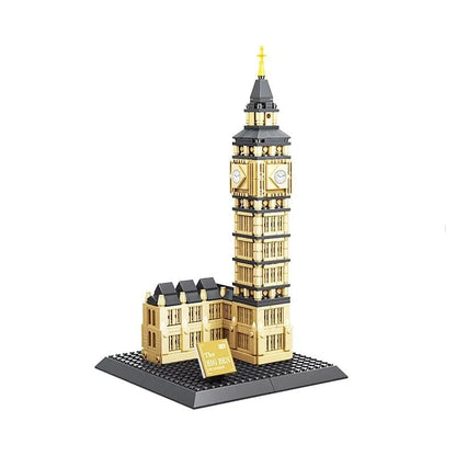 Wange MOC Building Block Set: London Big Ben, Model 7012