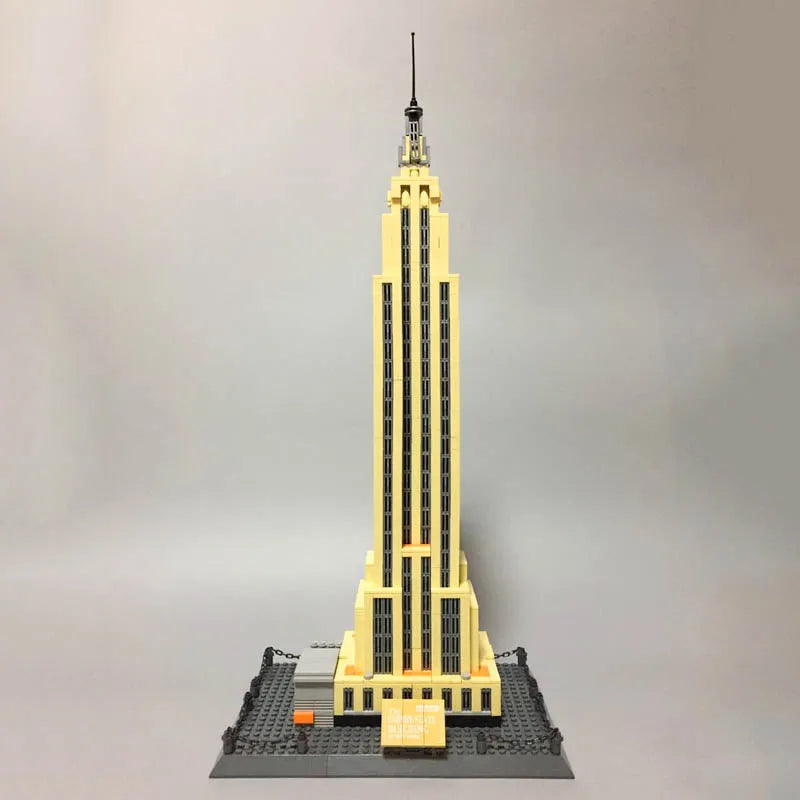 Wange MOC Building Block Set: New York Empire State Building, Model 5212