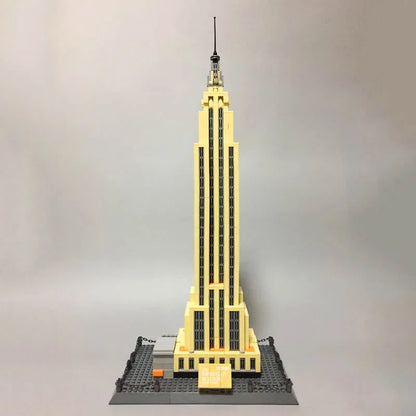 Wange MOC Building Block Set: New York Empire State Building, Model 5212