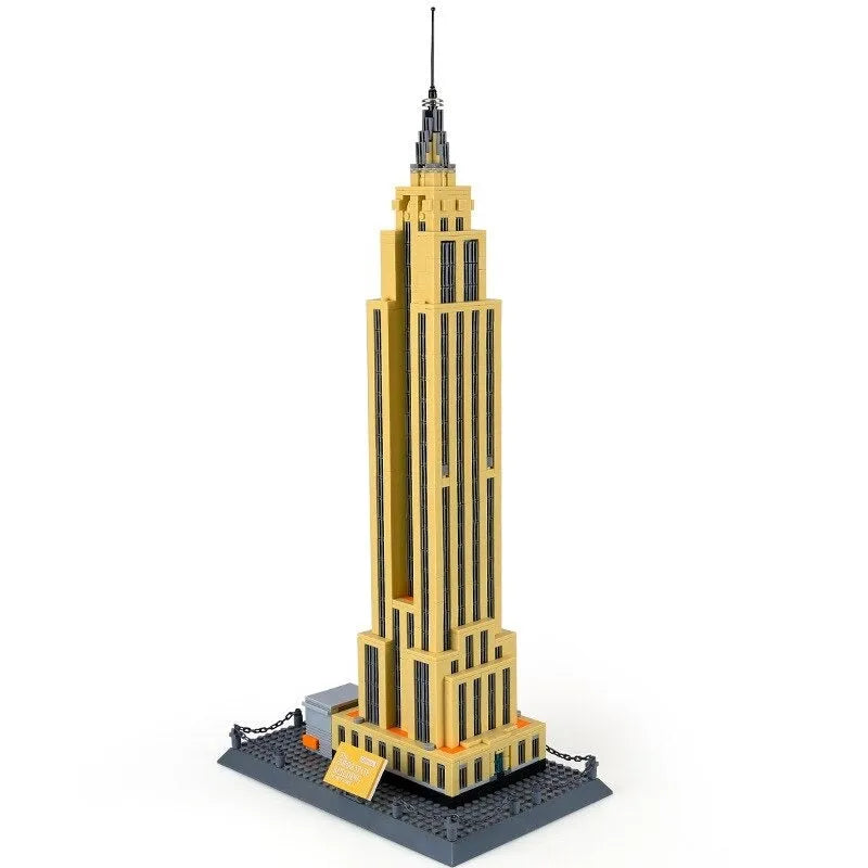Wange MOC Building Block Set: New York Empire State Building, Model 5212