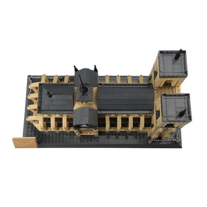 Wange MOC Building Block Set: Paris Notre Dame Cathedral, Model 5210