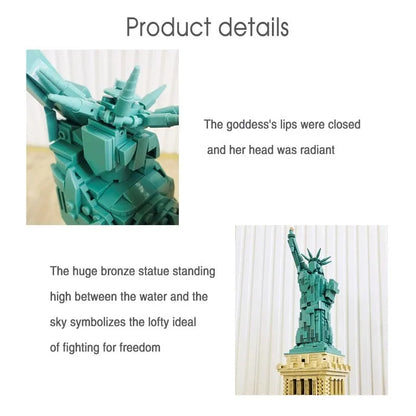 Wange MOC Building Block Set: Statue Of Liberty 5227