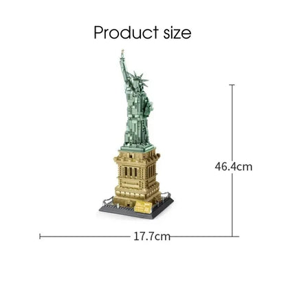 Wange MOC Building Block Set: Statue Of Liberty 5227
