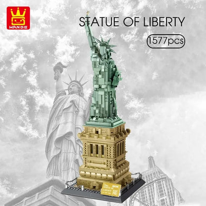Wange MOC Building Block Set: Statue Of Liberty 5227