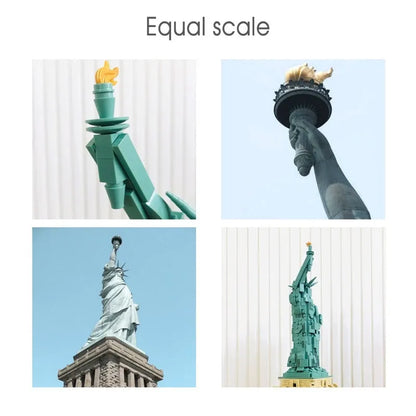 Wange MOC Building Block Set: Statue Of Liberty 5227