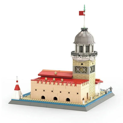 Wange MOC Building Block Set: Turkish Maiden Tower, Model 5229