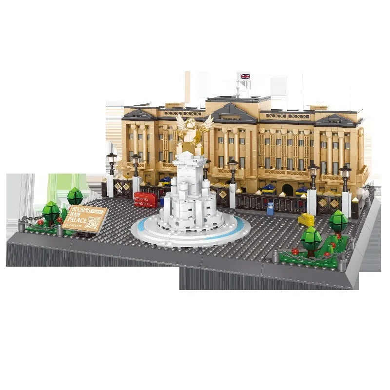 Wange MOC Building Block Set: UK Buckingham Palace, Model 6224