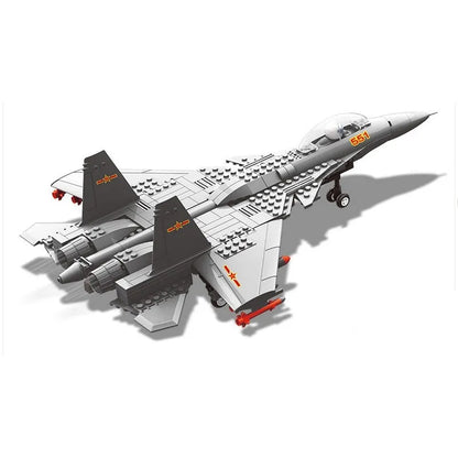 Wange MOC Building Block Set: F-15 Eagle Fighter Jet, Model 4001