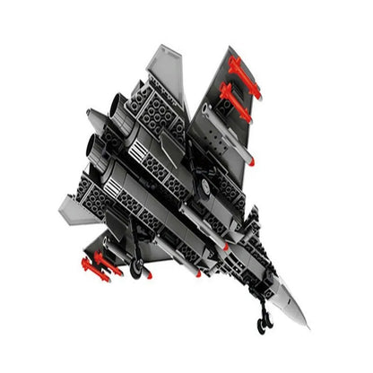 Wange MOC Building Block Set: F-15 Eagle Fighter Jet, Model 4001