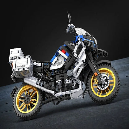 Winner MOC Building Block Set: Classic BMW R1250 GS HP Motorcycle, Model 7048