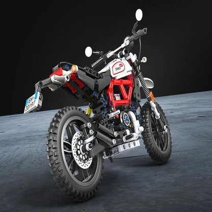 Winner MOC Building Block Set: Classic Climbing Motorcycle 7053