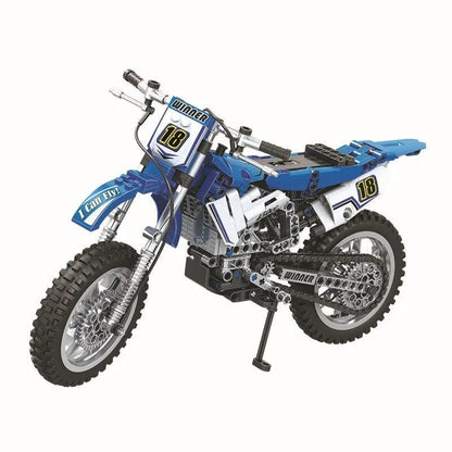 Winner MOC Building Block Set: Moto Cross Motorcycle