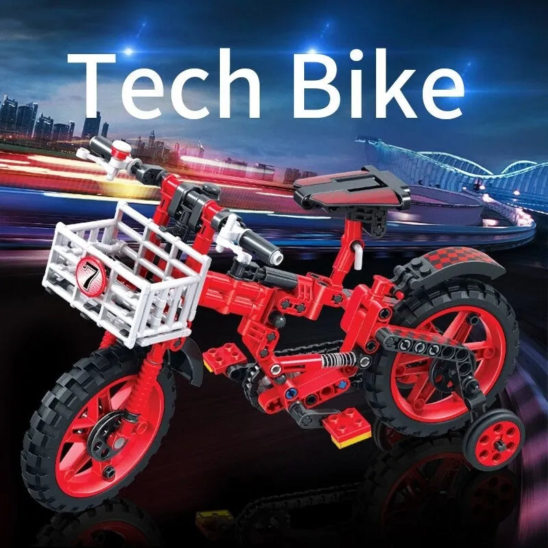 Winner MOC Building Block Set: Toddler Bicycle Bike, Model 7064