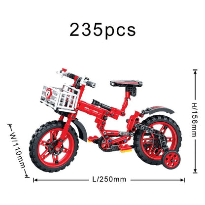 Winner MOC Building Block Set: Toddler Bicycle Bike, Model 7064