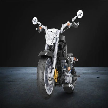 Winner MOC Building Block Set: American Harley Motorcycle 7049