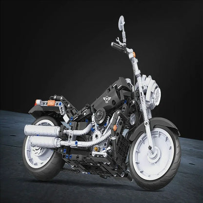 Winner MOC Building Block Set: American Harley Motorcycle 7049