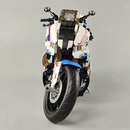 Winner MOC Building Block Set: Track Racing Motorcycle 7054