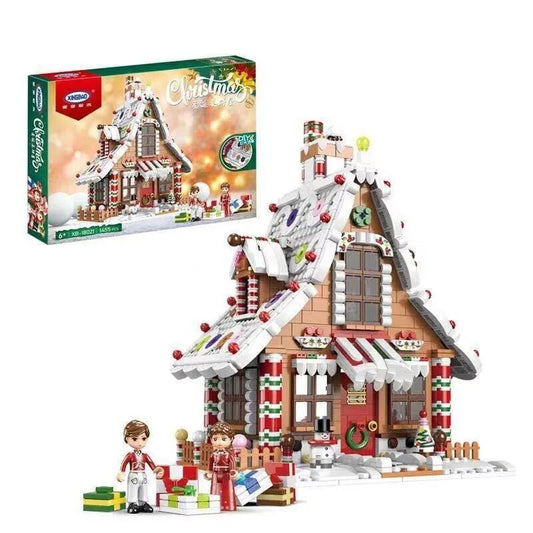 Xingbao MOC Building Block Set: Christmas MOC Expert Gingerbread House, Model XB18021