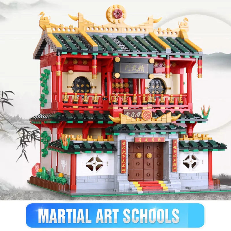 Xingbao MOC Building Block Set: Martial Art School, Model XB01004