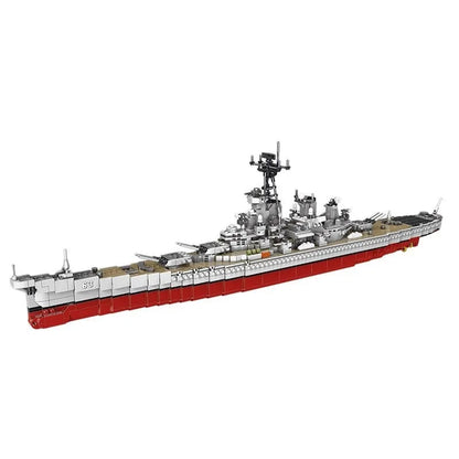 Xingbao MOC Building Block Set: USS Missouri Cruiser Warship, Model XB06030