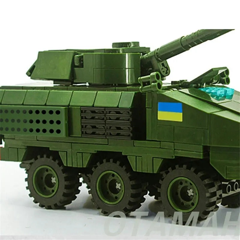 Xingbao Building Block Set: WW2 Armored Canon Vehicle, Model XB06803