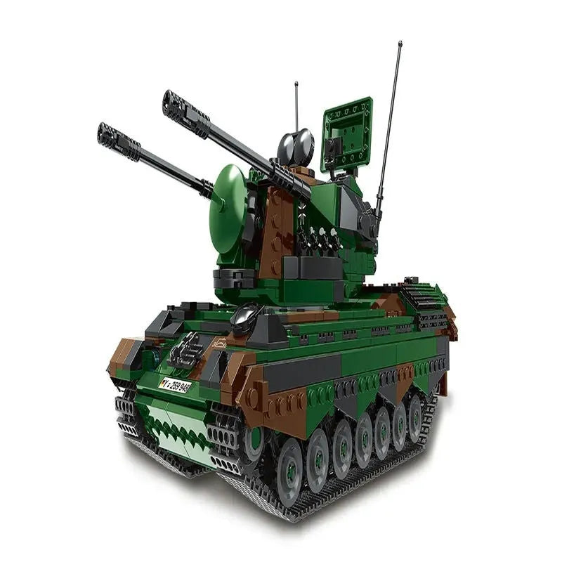 Xingbao Building Block Set: WW2 FlakPz Gepard Self Propelled Artillery, Model XB06045