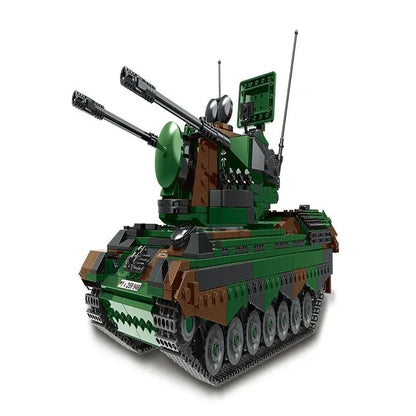 Xingbao Building Block Set: WW2 FlakPz Gepard Self Propelled Artillery, Model XB06045