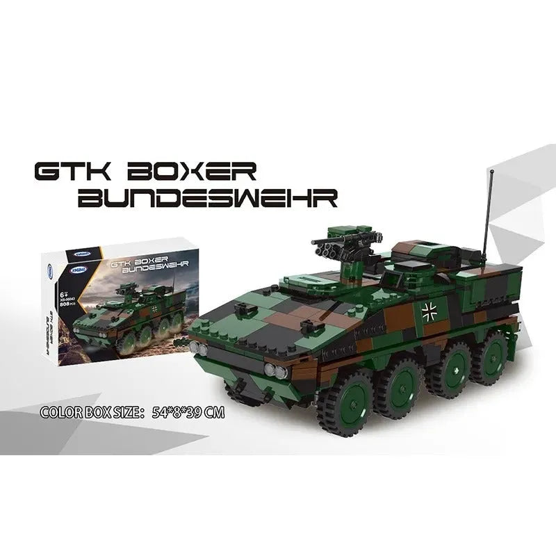 Xingbao Building Block Set: WW2 GTK Boxer Bundeswehr Infantry Vehicle, Model XB06043