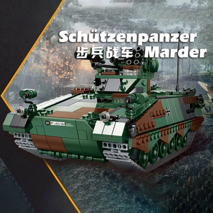 Xingbao Building Block Set: WW2 Schutzenpanzer Marder Infantry Vehicle, Model XB06051