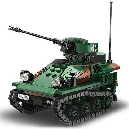 Xingbao Building Block Set: WW2 Wiesel Infantry Combat Armored Vehicle, Model XB06054