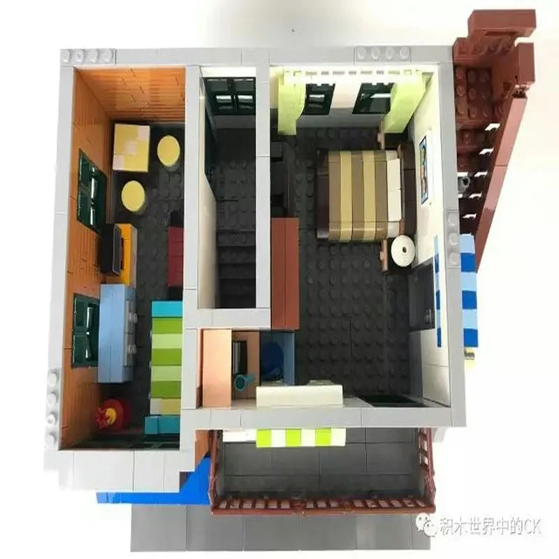 Xingbao MOC Building Block Set: Guest House Urban Village, Model XB01013