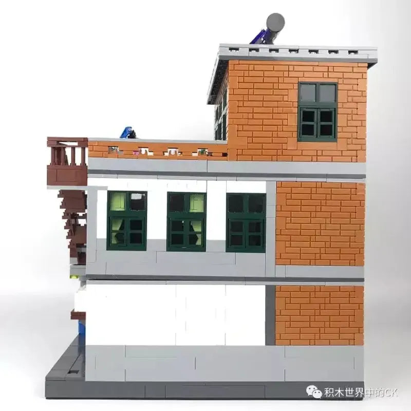 Xingbao MOC Building Block Set: Guest House Urban Village, Model XB01013