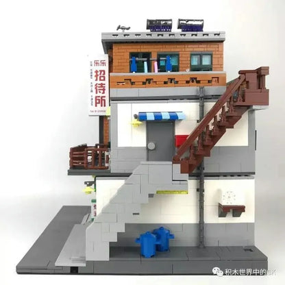 Xingbao MOC Building Block Set: Guest House Urban Village, Model XB01013