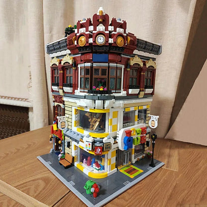 Xingbao MOC Building Block Set: and Bookstore Shop, Model XB01006