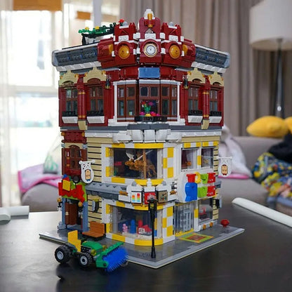 Xingbao MOC Building Block Set: and Bookstore Shop, Model XB01006