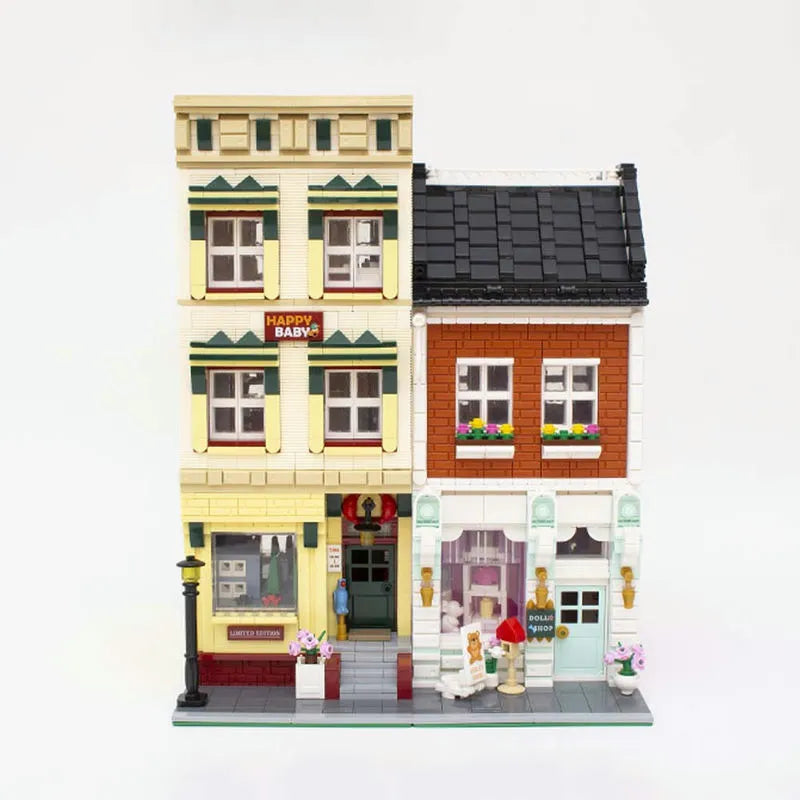 Xingbao MOC Building Block Set: Europa City Store, Model XB01010