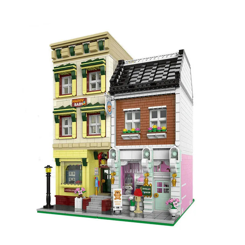Xingbao MOC Building Block Set: Europa City Store, Model XB01010