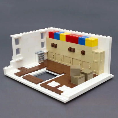 Xingbao MOC Building Block Set: Europa City Store, Model XB01010